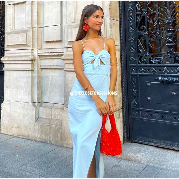 ZARA Strappy Midi Dress NWT LAST ONE!!! - Picture 1 of 16